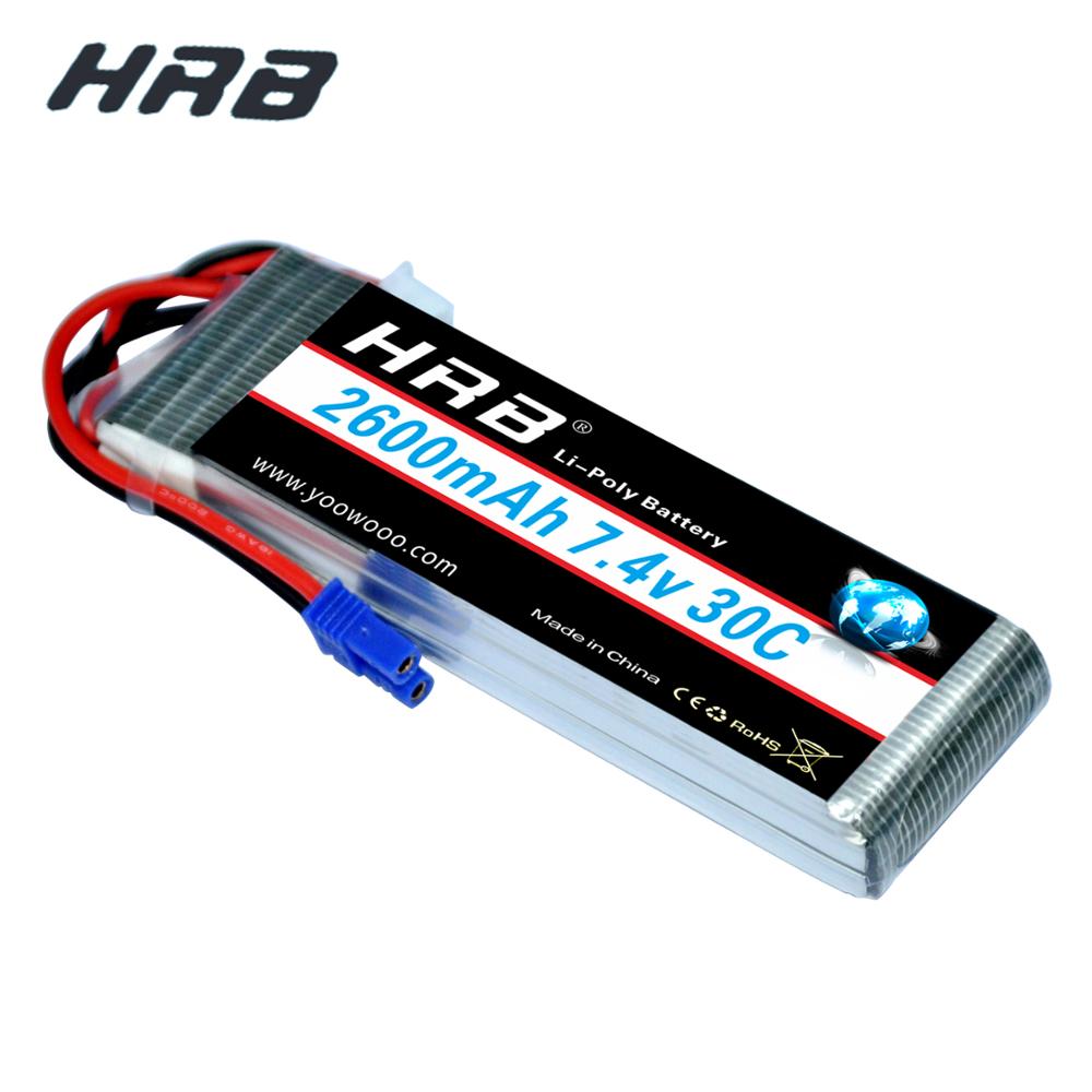 7.4 pcs HRB Lipo 2s ͸ Hubsan H501S ͸ 2600 V..